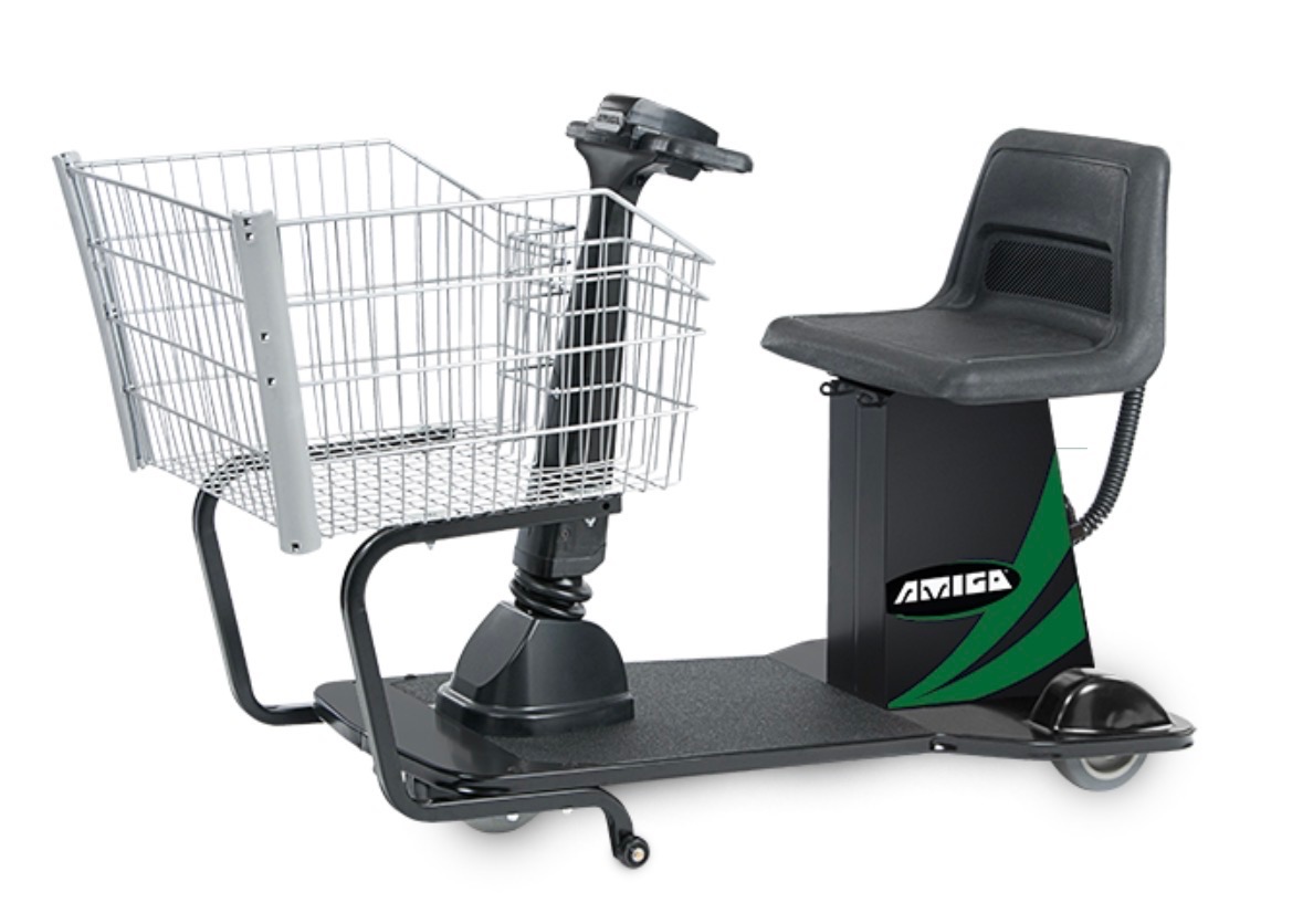 Amigo motorized handicap shopping cart